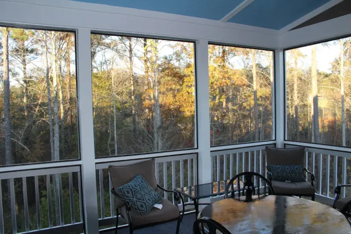 Sunroom addition built by Screen America in North Georgia