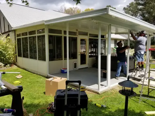Before — Florida room enclosure by Screen America