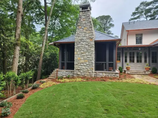 Screen porch built by Screen America in North Georgia