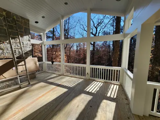 Screen porch built by Screen America in North Georgia