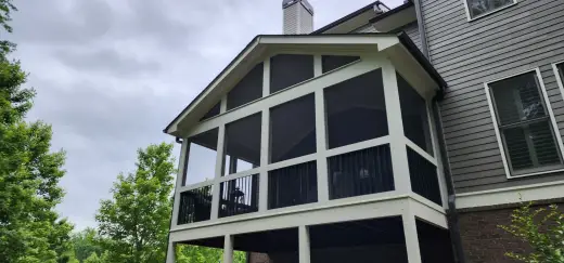 Screen porch built by Screen America in North Georgia