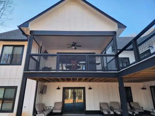 Screen porch built by Screen America in North Georgia
