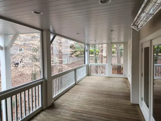 Screen porch built by Screen America in North Georgia