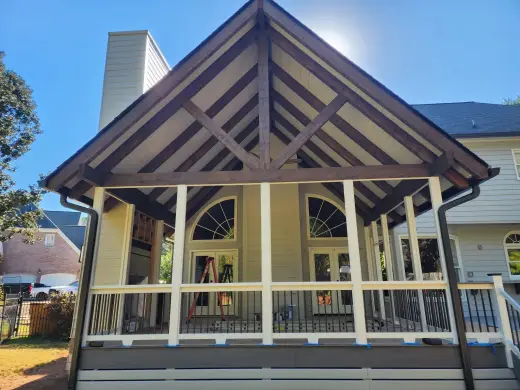 Screen porch built by Screen America in North Georgia
