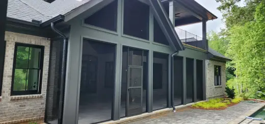Screen porch built by Screen America in North Georgia