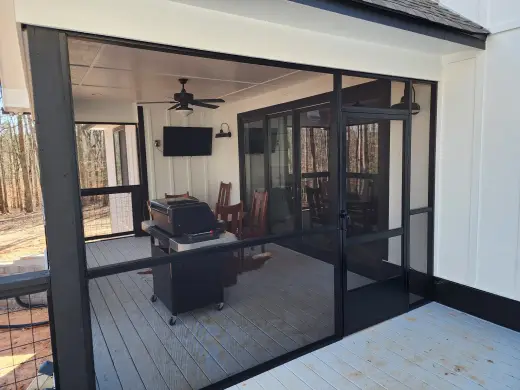 Screen porch built by Screen America in North Georgia