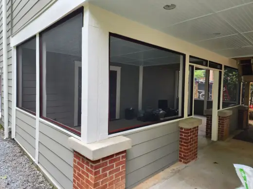 Screen porch built by Screen America in North Georgia