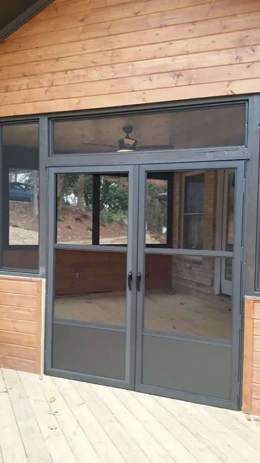 Screen porch — screen porch built by Screen America in North Georgia