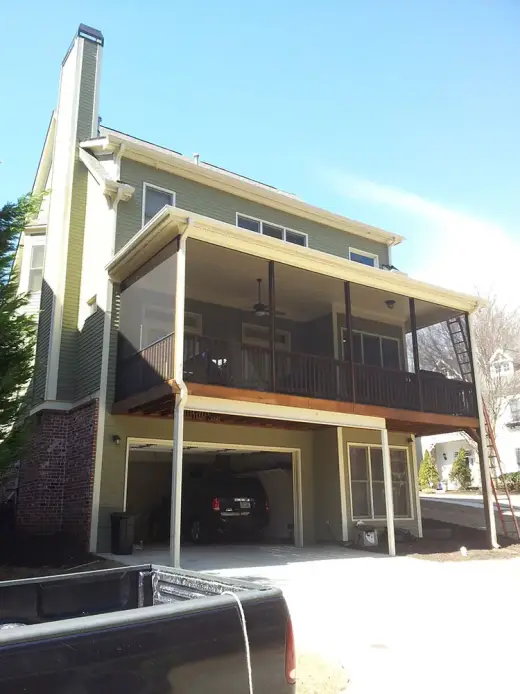 Screen porch built by Screen America in North Georgia