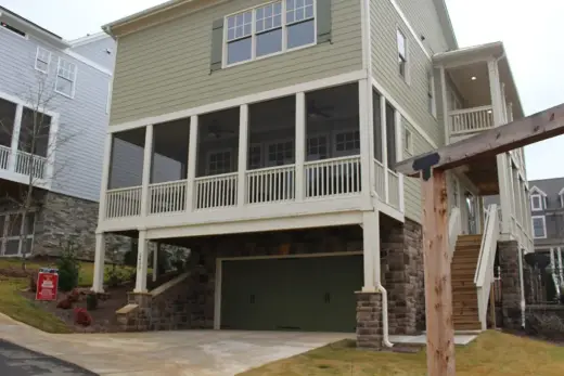 Screen porch built by Screen America in North Georgia