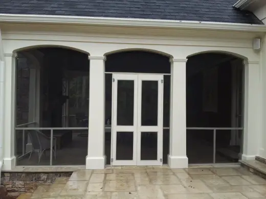 Screen porch built by Screen America in North Georgia