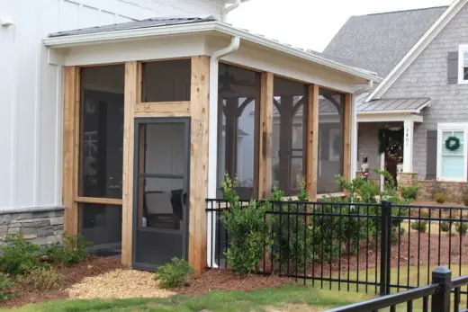Screen porch built by Screen America in North Georgia