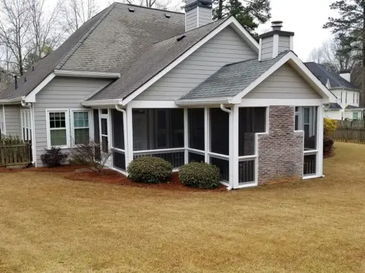 Screen porch built by Screen America in North Georgia