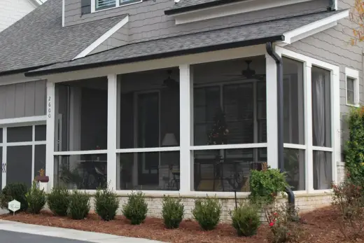 Screen porch built by Screen America in North Georgia